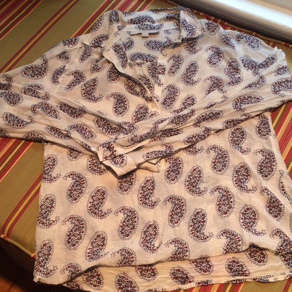 LOFT Tops - Ann Taylor Loft LS Blouse